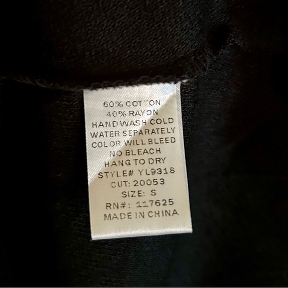 Fabrik Sweater Mock Turtleneck Dress.  Size Small.  NWT. - Picture 5 of 5